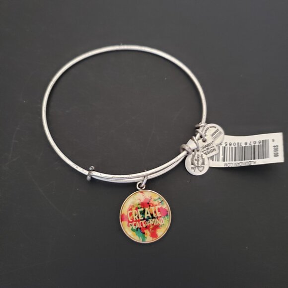 Alex & Ani Create Peace of Mind Bangle   710 - Picture 2 of 3